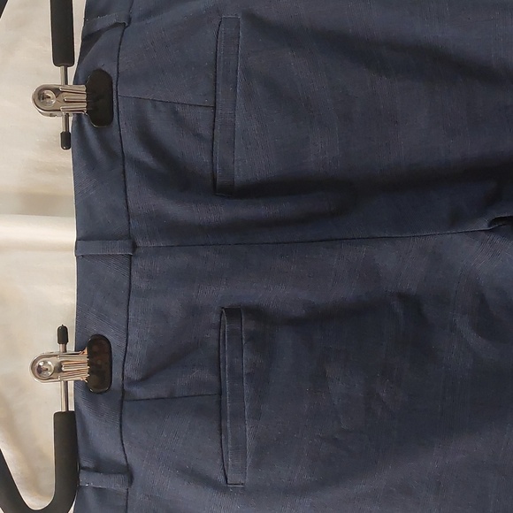 Banana Republic Ryan Trouser,  blue window pane. Size 4 - Picture 7 of 7